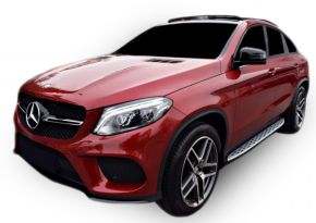 Barras de paso lateral para Mercedes GLE coupe 2015-2019