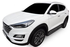 Barras de paso lateral para Hyundai Tucson 2015-up BLACK