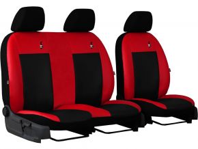 Fundas de asiento a medida de Piel ROAD FORD TRANSIT VII 2+1 (2014-2020)