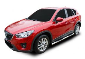 Marcos laterales de acero inoxidable para Mazda CX-5 2012-2016