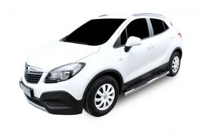 Marcos laterales de acero inoxidable para Opel Mokka 2012-2020