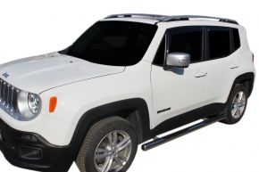 Marcos laterales de acero inoxidable para Jeep Renegade 2014-up