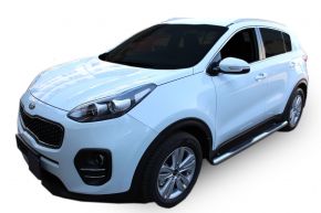 Marcos laterales de acero inoxidable para Kia Sportage 2015-up