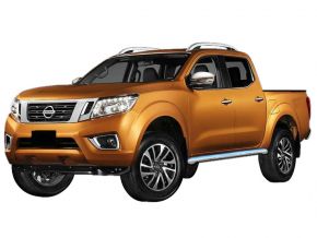 Marcos laterales de acero inoxidable para Nissan Navara NP300 2016-up