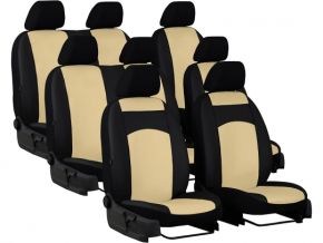 Fundas de asiento a medida de Piel STANDARD OPEL VIVARO I 8p. (2001-2014)