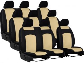 Fundas de asiento a medida de Piel STANDARD RENAULT TRAFIC II 9p. (2001-2014)