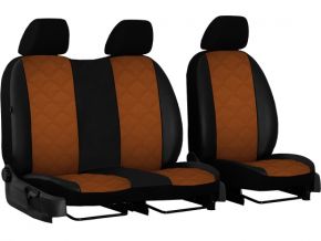 Fundas de asiento a medida Piel con impresión IVECO DAILY III 2+1 (2000-2006)