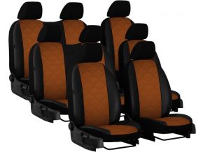 Fundas de asiento a medida Piel con impresión MERCEDES VITO W447 8p. (2014-2020)