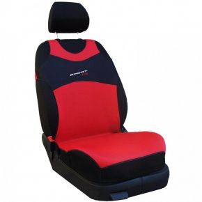 T-shirt coche Sport Line, rojo, delanteras 2 uds.