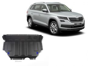 Protectores  de motor y caja de cambios Skoda Kodiaq 1,4TSI; 2,0TSI; 2,0TDI 2017-