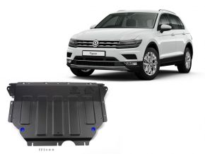 Protectores  de motor y caja de cambios Volkswagen Tiguan 1,4TSI; 2,0TSI; 2,0TDI 2016-