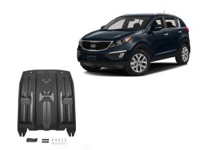 Protectores  de motor y caja de cambios Kia Sportage 2WD/4WD 2,0MPI; 2WD/4WD 2,0CRDI; 2WD/4WD 1,6T (177hp) 2016-