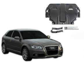 Protectores  de motor y caja de cambios Audi A3 8P se adapta todos motores 2003-2012