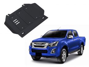 Cubierta de motor de acero para Isuzu D-Max / Rodeo / V-Cross 1,9; 2,5TD; 3,0TD (incluido Euro6) 2012-2017; 2017-2019