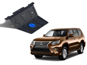 Cubierta de motor de acero para Lexus GX 460 4.6, 2013-