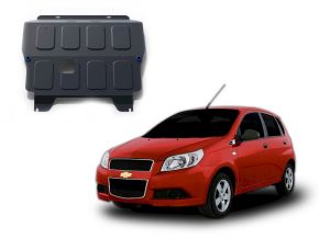 Protectores  de motor y caja de cambios Chevrolet Aveo 1,2; 1,4 2008-2012