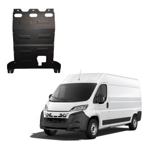 Protección de acero para motor, caja de cambios y radiador para Fiat Ducato apto para todas las motorizaciones 2024-