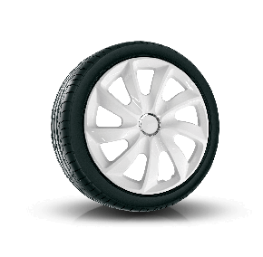 Tapacubos para MAZDA 14", STIG BLANCO LACADO 4 pzs