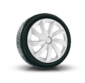 Tapacubos para RENAULT 14", STIG BLANCO LACADO 4 pzs