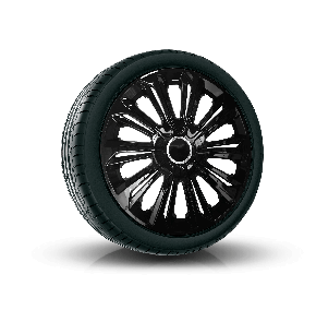 Tapacubos para MAZDA 14", STRONG NEGRO LACADO 4 pzs