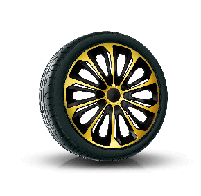 Tapacubos para HYUNDAI 16", STRONG EXTRA oro 4pzs