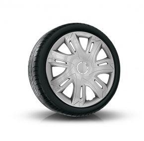 Tapacubos para DACIA 14", SUPERNOVA gris lacado 4 pzs