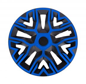 Tapacubos para MAZDA 15", PERFECTO negro lacado, 4pzs