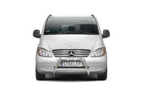 Bullbar delanteros Steeler para MERCEDES VITO 2003-2010 Modelo A