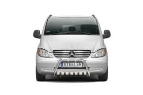 Bullbar delanteros Steeler para MERCEDES VITO 2003-2010 Modelo S