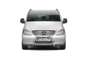 Bullbar delanteros Steeler para MERCEDES VITO 2003-2010 Modelo U