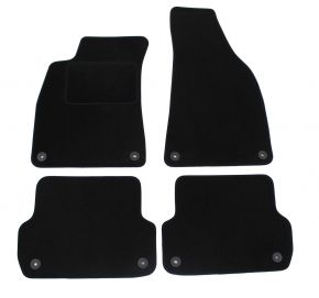 Alfombrillas de coche a medida de moqueta para Audi A4 B6 / B7 2004-2008 (4 piezas)