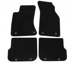 Alfombrillas de coche a medida de moqueta para Audi A4 B5 1995-2000 (4 piezas)