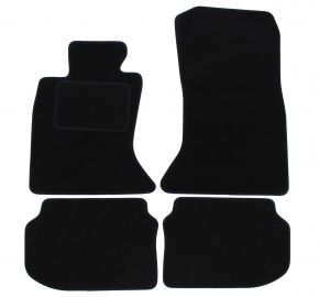 Alfombrillas de coche a medida de moqueta para BMW 5 Serie F10 /F11 2011-2017 (4 piezas)