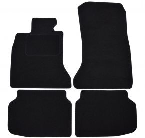 Alfombrillas de coche a medida de moqueta para BMW 7 2009-2016 4pcs F01