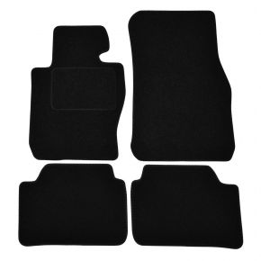 Alfombrillas de coche a medida de moqueta para BMW X1 E84 BMW 2009-2015 (4 piezas)