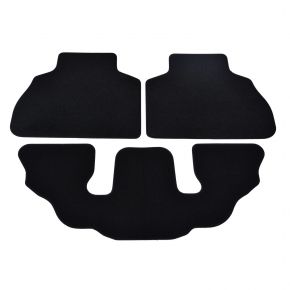 Alfombrillas de coche a medida de moqueta para BMW X7 2019- (7 plazas) (5 piezas)