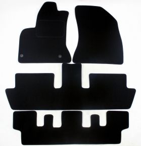 Alfombrillas de coche a medida de moqueta para Citroen C4 Grand Picasso 2006-2013 (7 plazas) (4 piezas)