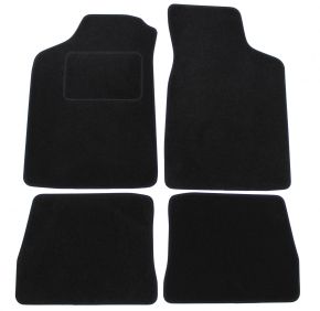 Alfombrillas de coche a medida de moqueta para Citroen Saxo 1996-2004 (4 piezas)