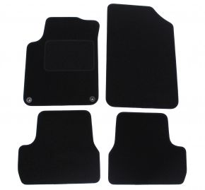 Alfombrillas de coche a medida de moqueta para Citroen C3 II 2009-2016 (4 piezas)