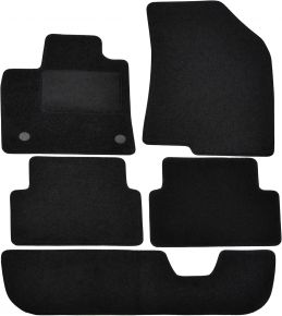 Alfombrillas de coche a medida de moqueta para Dacia Jogger 2022- (7 plazas) (5 piezas)