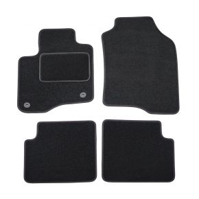 Alfombrillas de coche a medida de moqueta para Fiat Panda 2012-2016 (4 piezas)