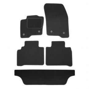 Alfombrillas de coche a medida de moqueta para Ford S-Max 2016-2023 (6 piezas)
