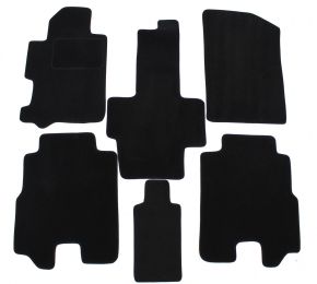 Alfombrillas de coche a medida de moqueta para Honda Fr-V 2004-2009 (6 piezas)