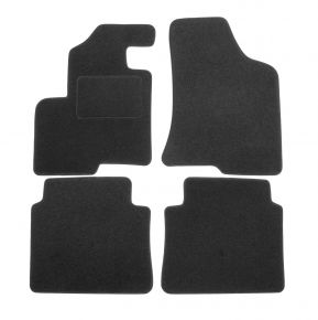 Alfombrillas de coche a medida de moqueta para Hyundai Santa Fe 2006-2012 (4 piezas)