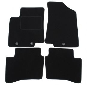 Alfombrillas de coche a medida de moqueta para Kia Rio 2011-2017 (4 piezas)