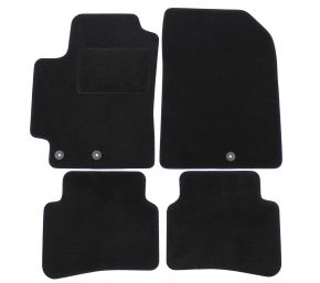 Alfombrillas de coche a medida de moqueta para Kia Rio 2017- (4 piezas)