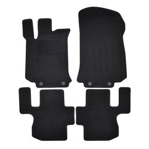 Alfombrillas de coche a medida de moqueta para Mercedes R-Class 2011-2015 (4 piezas)