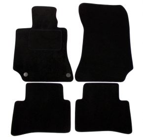 Alfombrillas de coche a medida de moqueta para Mercedes E-Class W212 2009-2016 (4 piezas)