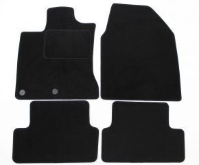 Alfombrillas de coche a medida de moqueta para Nissan Qashqai 2007-2013 (4 piezas)