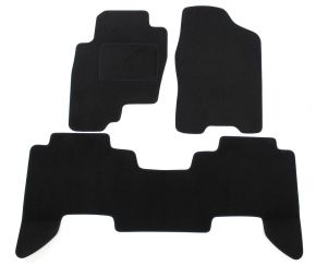 Alfombrillas de coche a medida de moqueta para Nissan Pathfinder 2005-2012 (3 piezas)